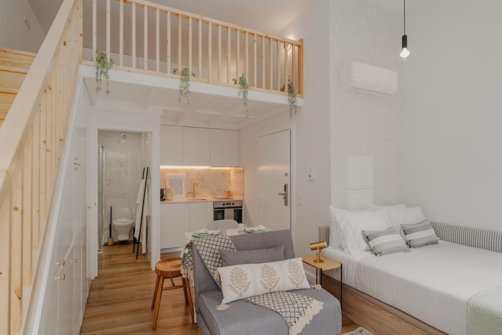 Apartamento Charming Central Studio With Ac, Next To Metro Station OOporto Exterior foto